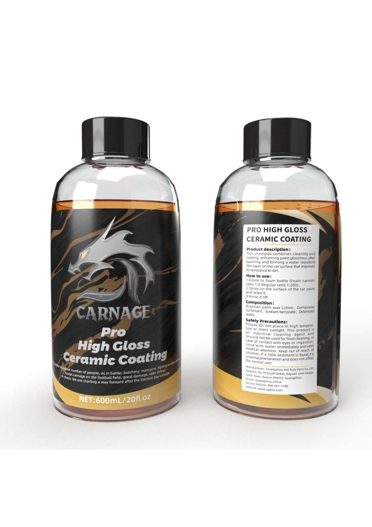CARNAGE Pro High Gloss Ceramic Spray