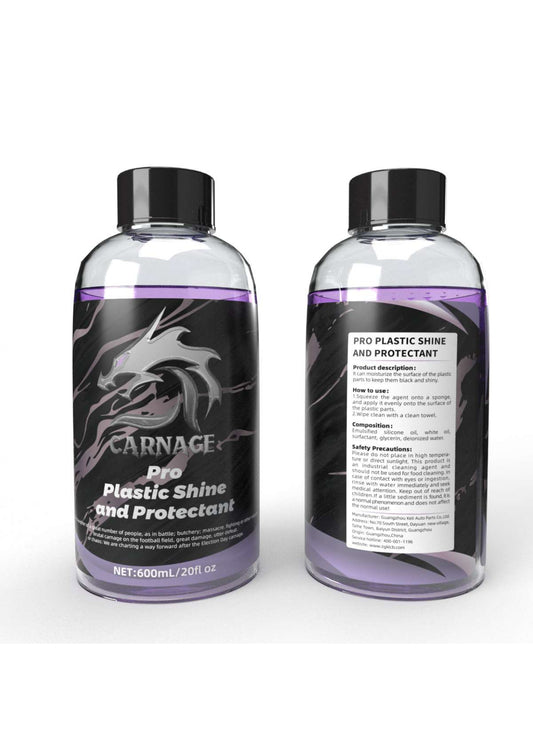 CARNAGE Pro Plastic Shine and Protectant